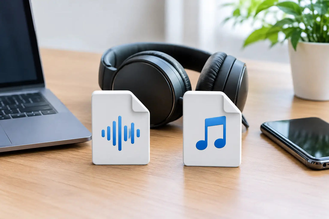 WAV Downloads Versus MP3 Files Compared