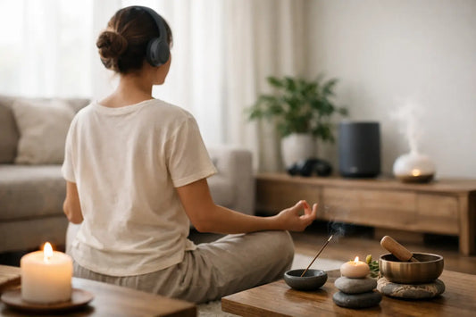 How to Play Meditation Music Mindfully at Home